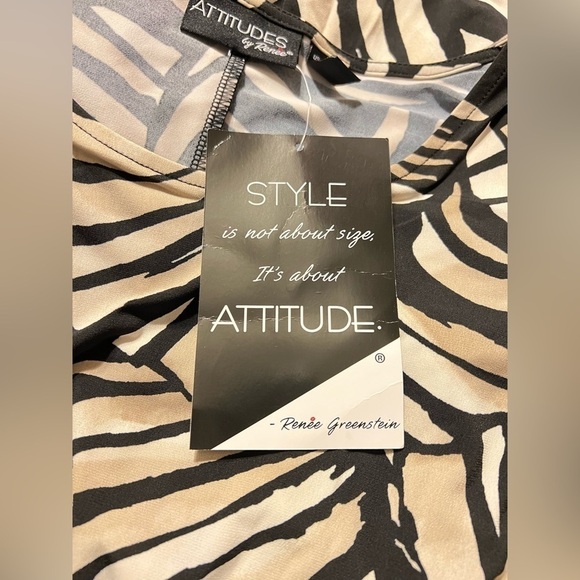 Attitudes by Renee Como Jersey dress 3XP - Picture 7 of 8